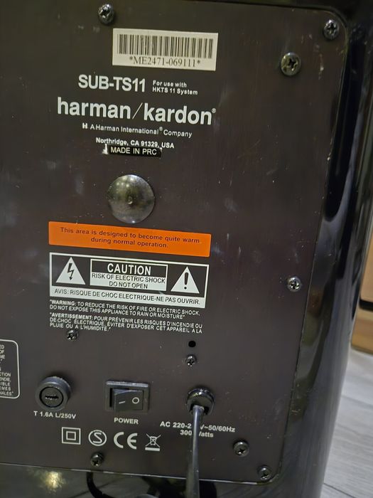 Harman kardon sub-ts11