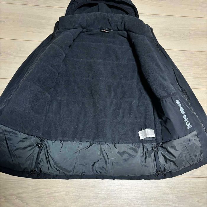 Куртка парка зимова  для хлопчика чорна, 140 розмір