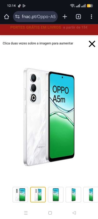 Vendo OPPO m5 com caixa e garantia