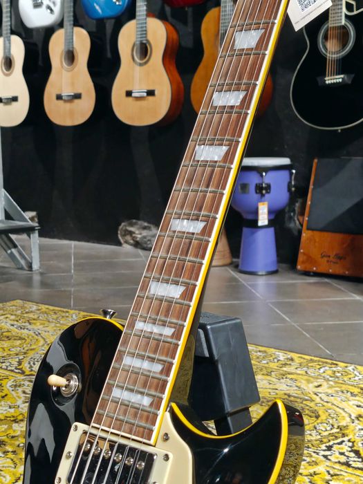 Zestaw Gitara Elektryczna Aria PE-350 STD AGBK + Laney LG35R