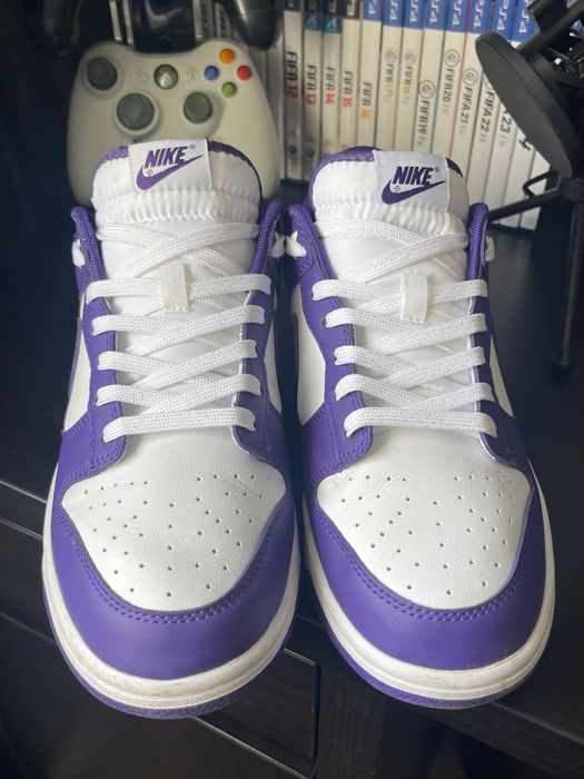 Nike Dunk Low Roxas – Usadas 1 Vez – Estado Impecável