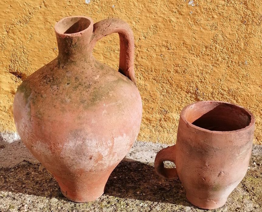 várias peças de barro valor varia