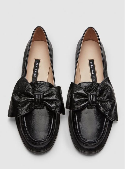 ZARA лофери шкіряні