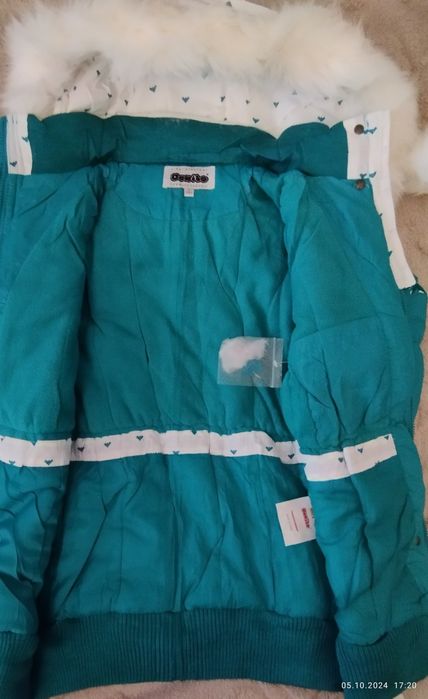 Нова куртка для дівчинки підліткова, єврозима