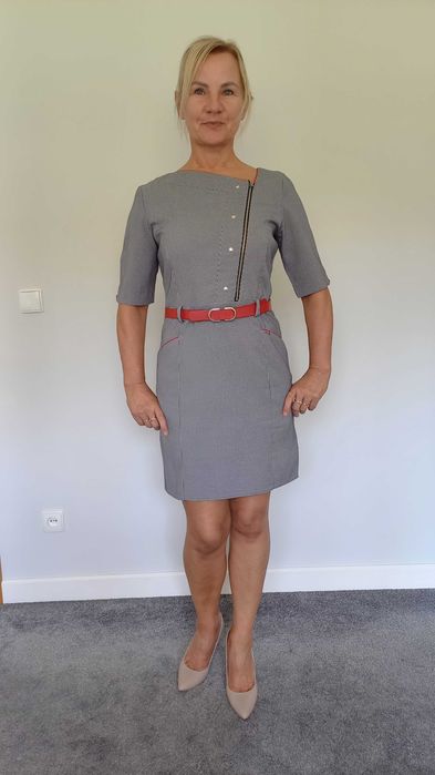 Sukienka szara 38/M Orsay