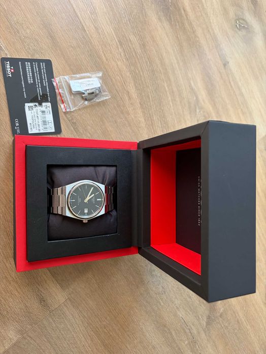 Tissot PRX Powermatic 80 40mm | czarna tarcza | automat