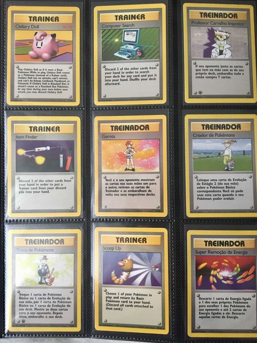 Cartas Pokémon Base Set