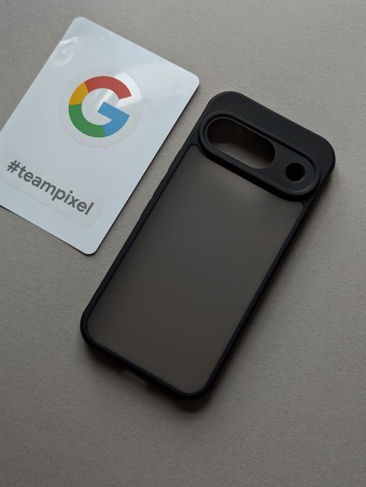 NEW! Тонований ударостійкий чохол для Google Pixel 9 | Чорний
