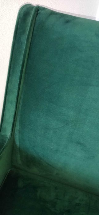 Cadeirão verde esmeralda