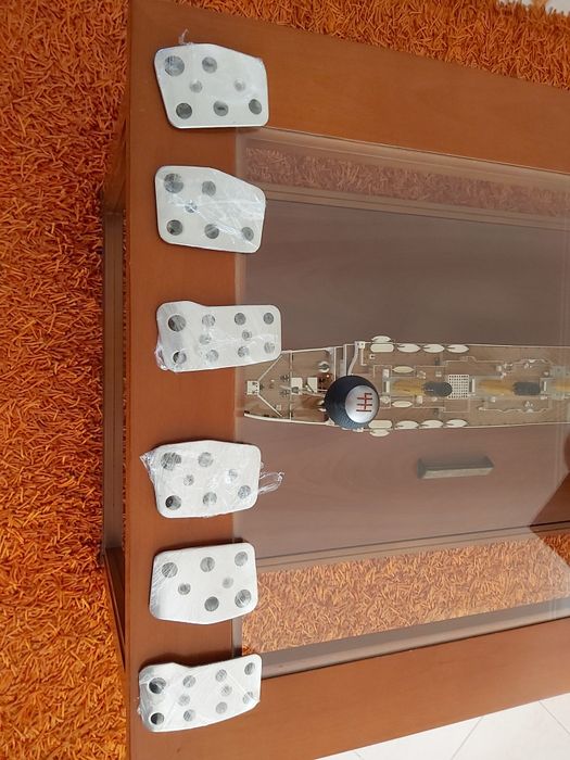 Pedals, Shift Lever, and Steering Wheel64729875763971124