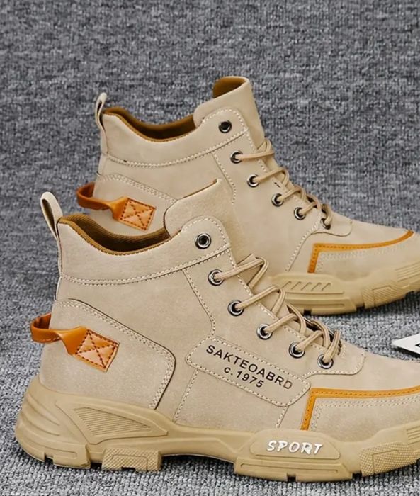 Butysportowe sneakersy 43 42 beżowe sportowe jasne nowe
