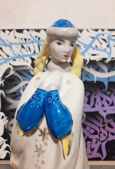 Статуетка фарфор ссср Снегурочка