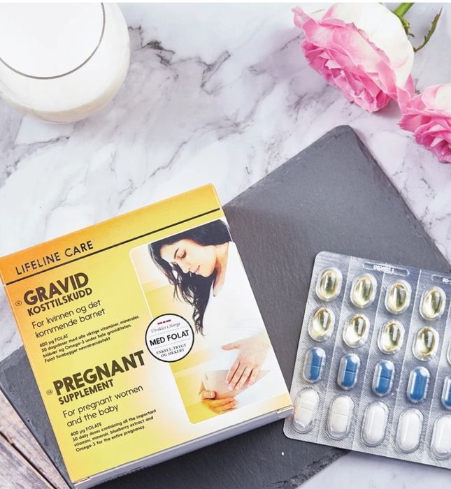 Вітаміни для годуючих та вагітних  Gravid Nycoplus