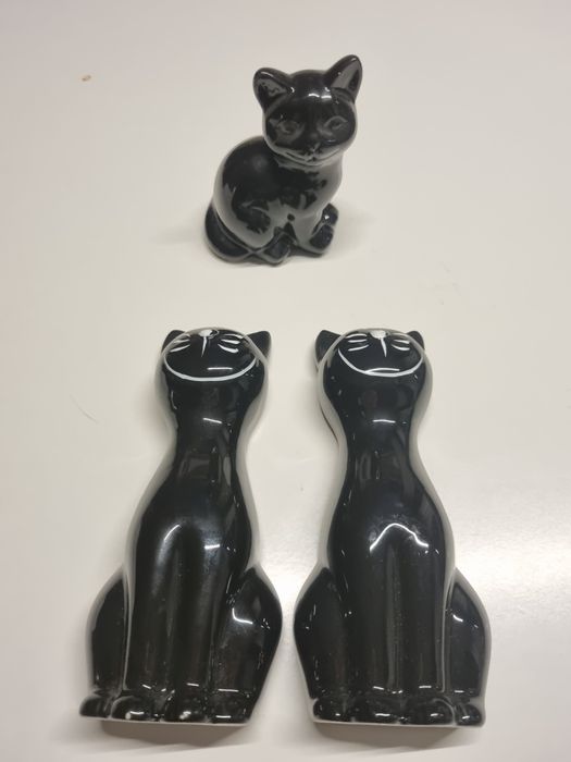 CZARNY KOT - Nawilżacz ceramiczny 250 ml - 2 sz. + gratis czarny kot