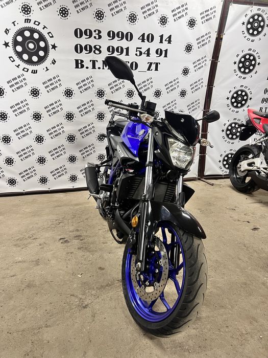 Японський мотоцикл Yamaha MT-03 без пробігу по Україні