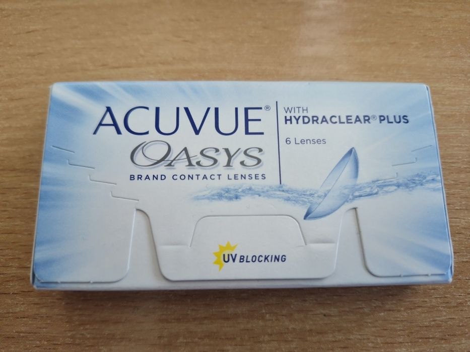Soczewki kontaktowe Acuvue OASYS