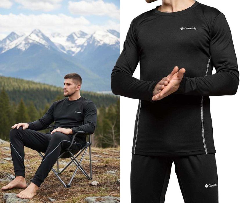 Мужское зимнее термобельё Columbia размер на флисе (до −25°C)