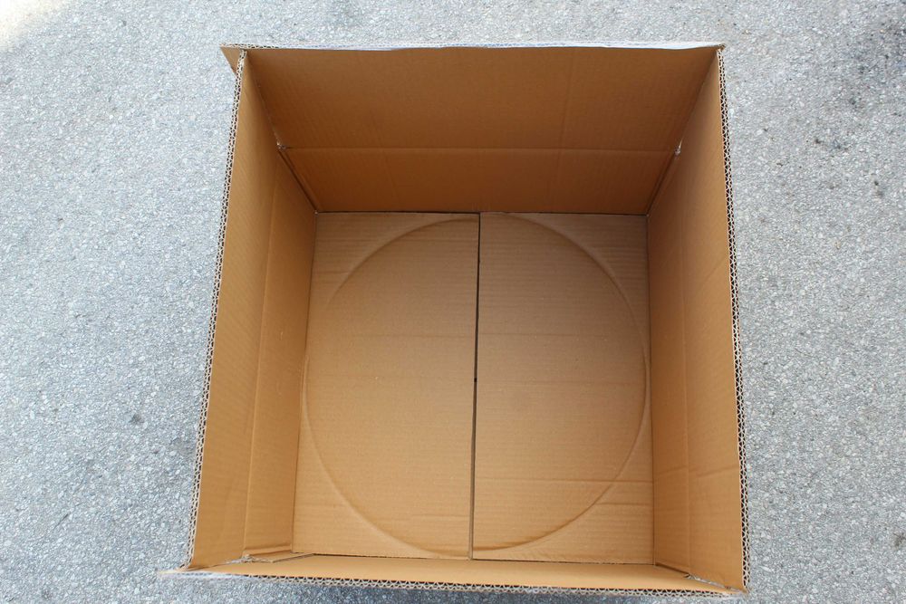 Karton Pudełko  500x500x230  na felgi 18 cali Jak Nowy
