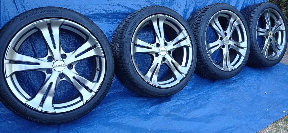 Felgi Koła Aluminiowe 225/40/R18 CONTINENTAL 8mm 5x112 VW AUDI SEAT