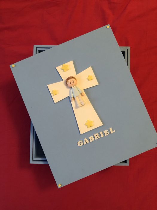 Caixa de Batizado para Gabriel ;)