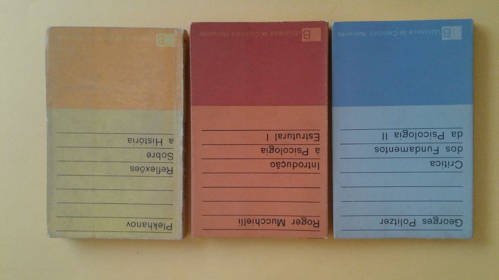 16 livros da "Biblioteca de Ciências Humanas" da Presença