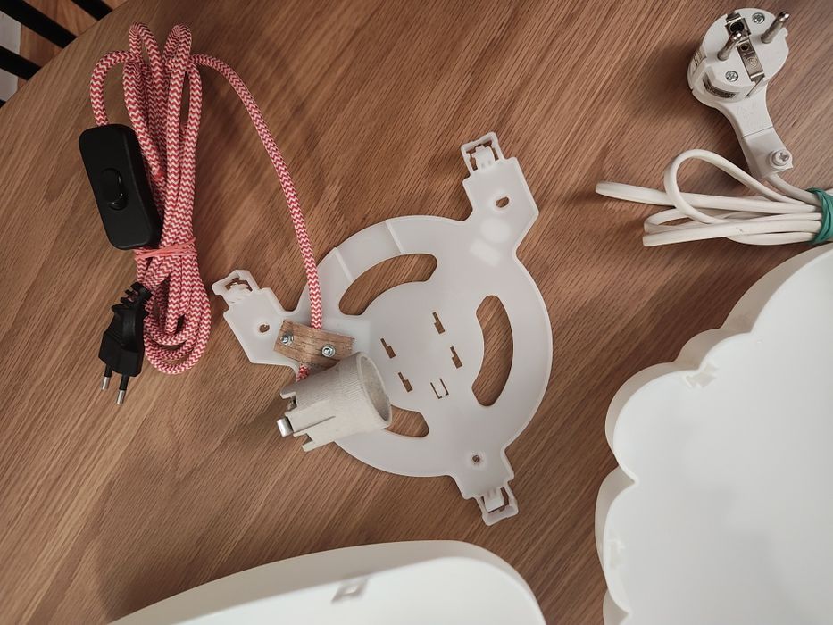 upplyst Lampa nocna Ikea dla dzieci x2