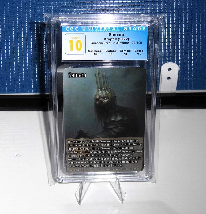 Samara - CGC 10 PRISTINE - Kryptik Gen 2022