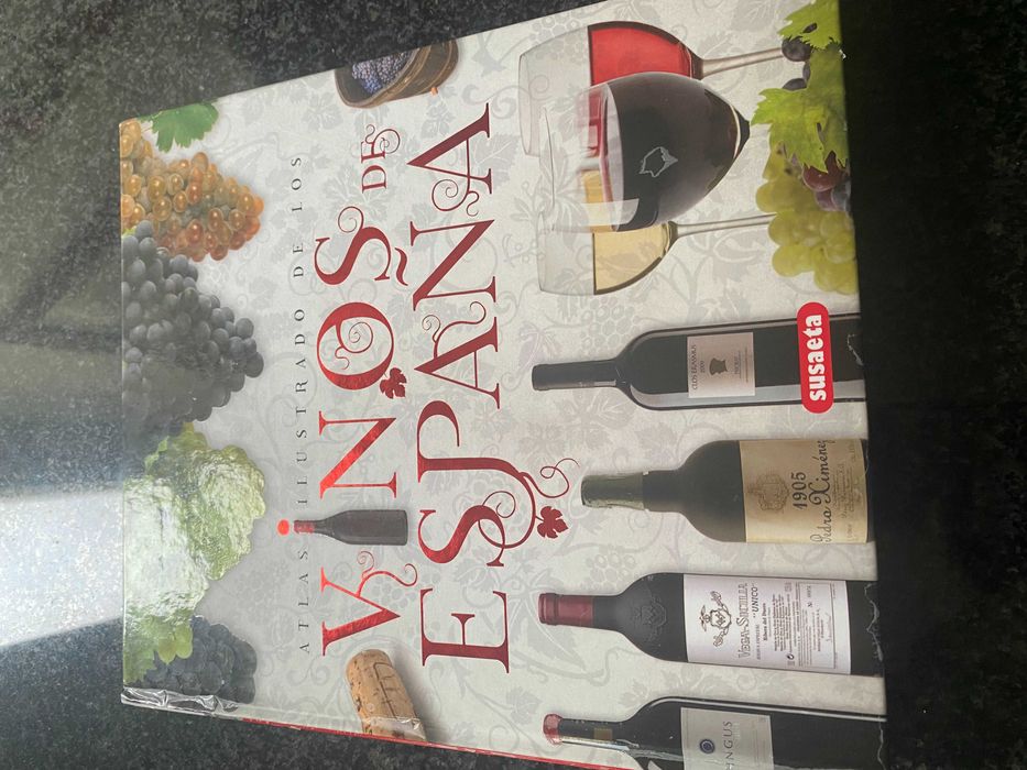 livro vinhos de espanha