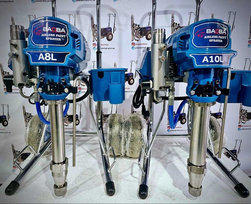 Шпаклевочный безвоздушный аппарат Баоба А8L Limited (NEW 2025)