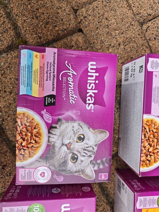 WHISKAS mokra karma dla kota - 6 opakowań po 12 szt