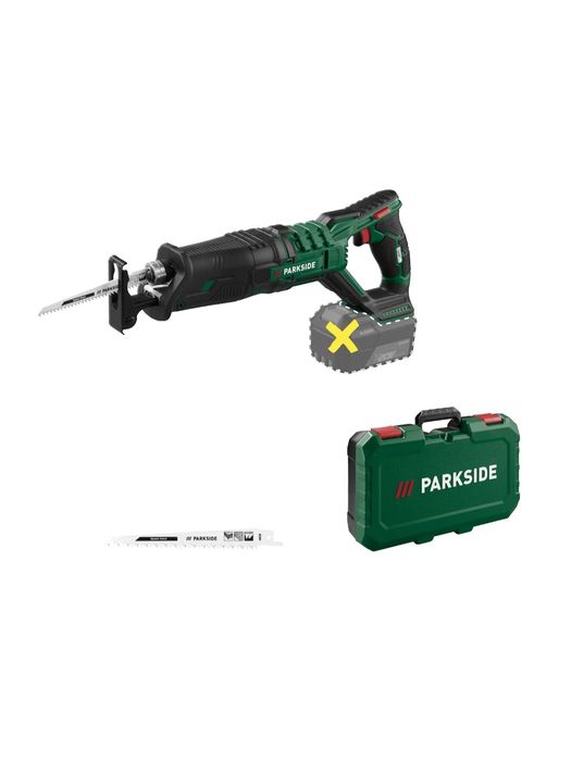 Serra sabre sem fio de 20V parkside
