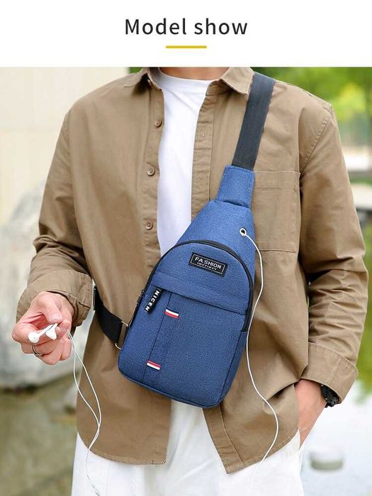 Torebka na ramię saszetka plecak cross body