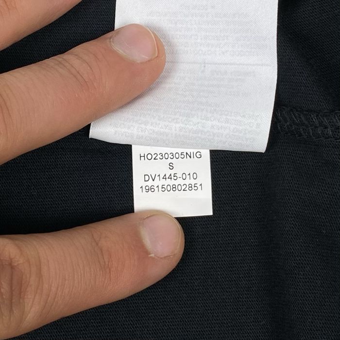 Nike Air Jordan J JD Air Stretch SS Crew Black DV1445-010 футболка чор