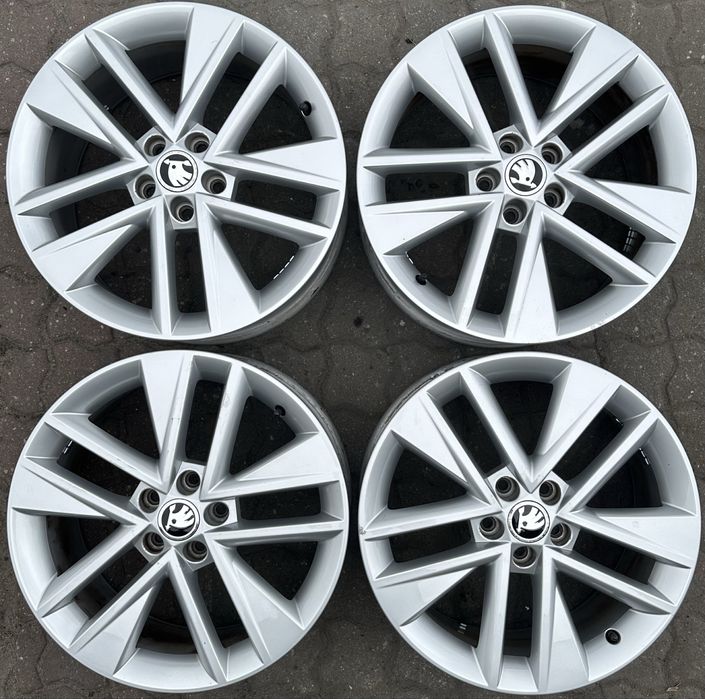 Felgi aluminiowe SKODA 5x100 ET46 R17!