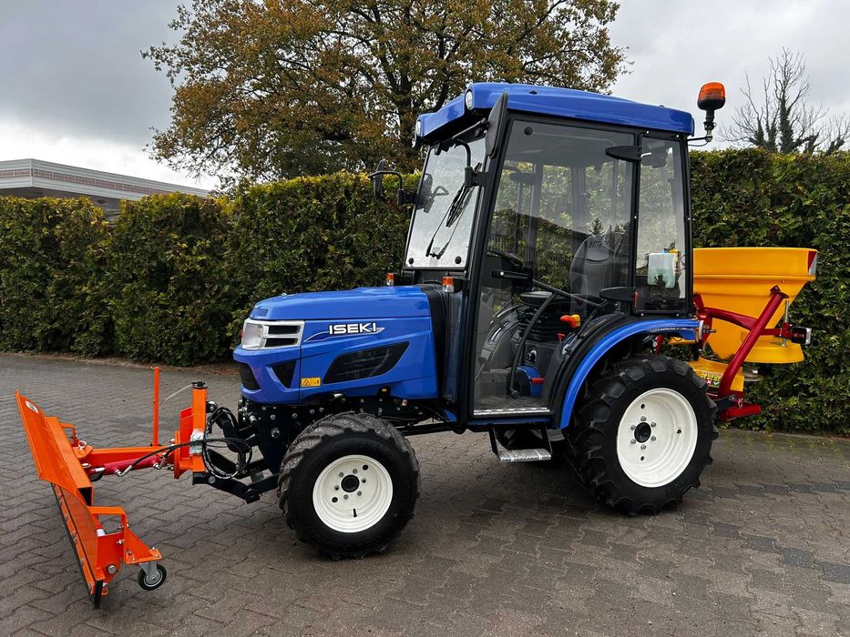 Traktor komunalny ISEKI TM 3267 AL ECO + Pług PJ 1,5 + Posypywarka !!