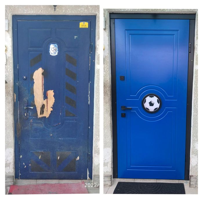 Реставрация Ремонт Облицовка Обшивка входных бронированных дверей