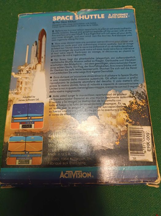 Gra na ZX Spectrum - Space Shuttle (BOX)