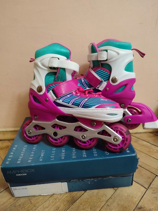 Дитячі ролікові ковзани Profi  розсувні 34,35,36