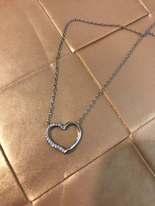Colar coração (de prata)