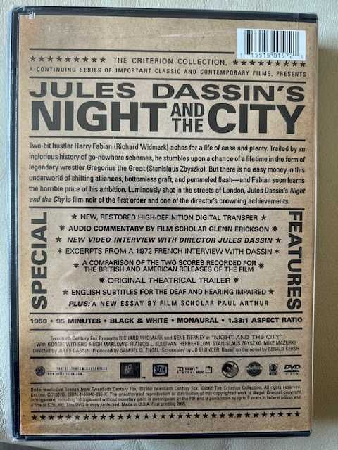 Night and the City aka Foragidos da Noite