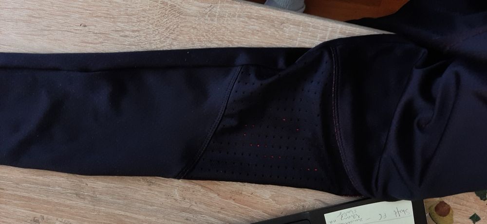 Legginsy sportowe 2 pary decathlon 140-146