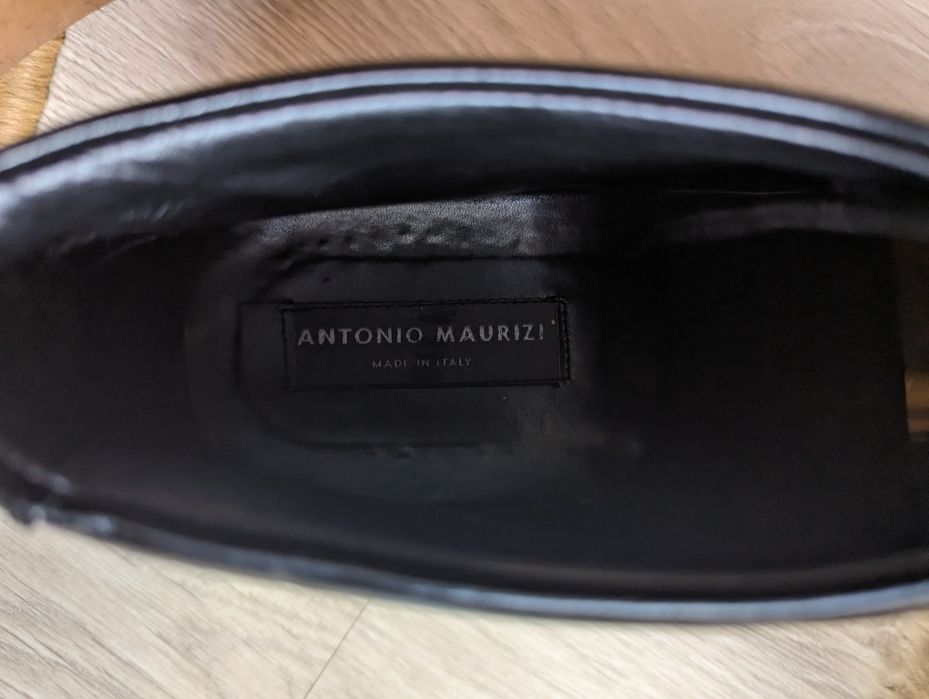 Antonio Maurizi vip взуття черевики шкіряні 44 р по устілці 30.5 см ши