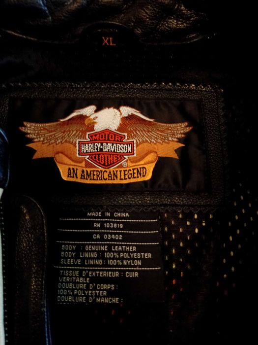 Kurtka skórzana Harley Davidson