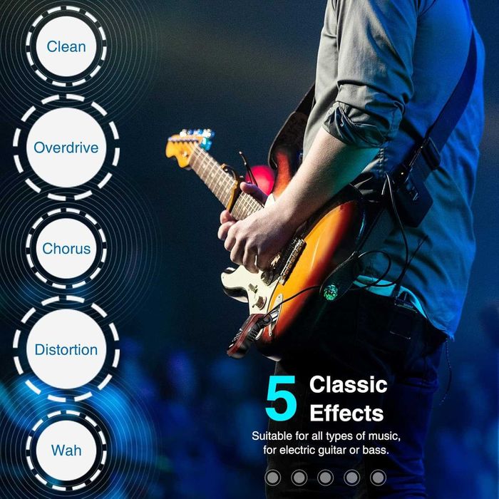 Lekato Mini wzmacniacz gitarowy B6 Bluetooth gitara elektryczna K28