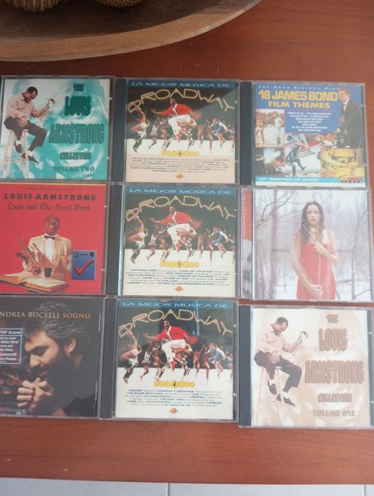 CD e coletâneas vários estilos musicais classica blues rock