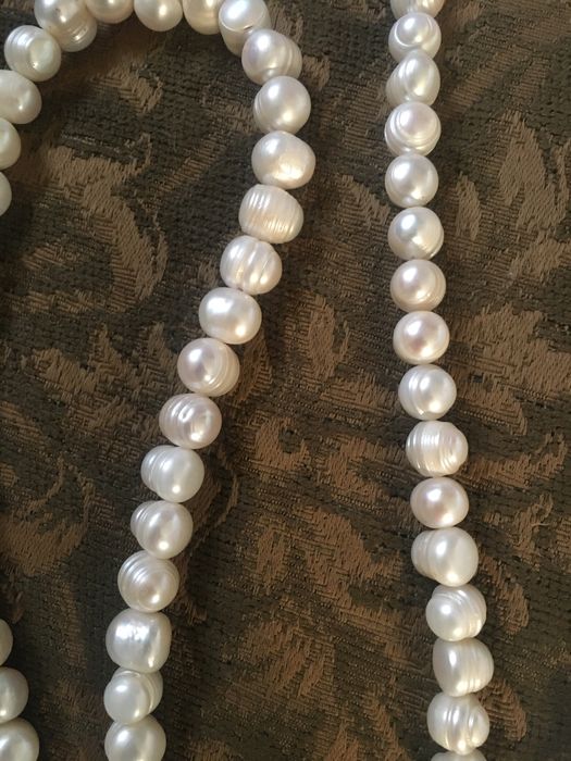 Ожерелье из натурального жемчуга