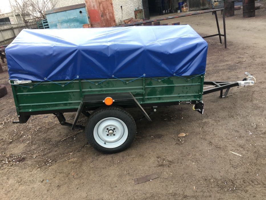 Прицепы ДНЕПР с Завода.Дышло треугольное.Тент Евро Фура в Подарок