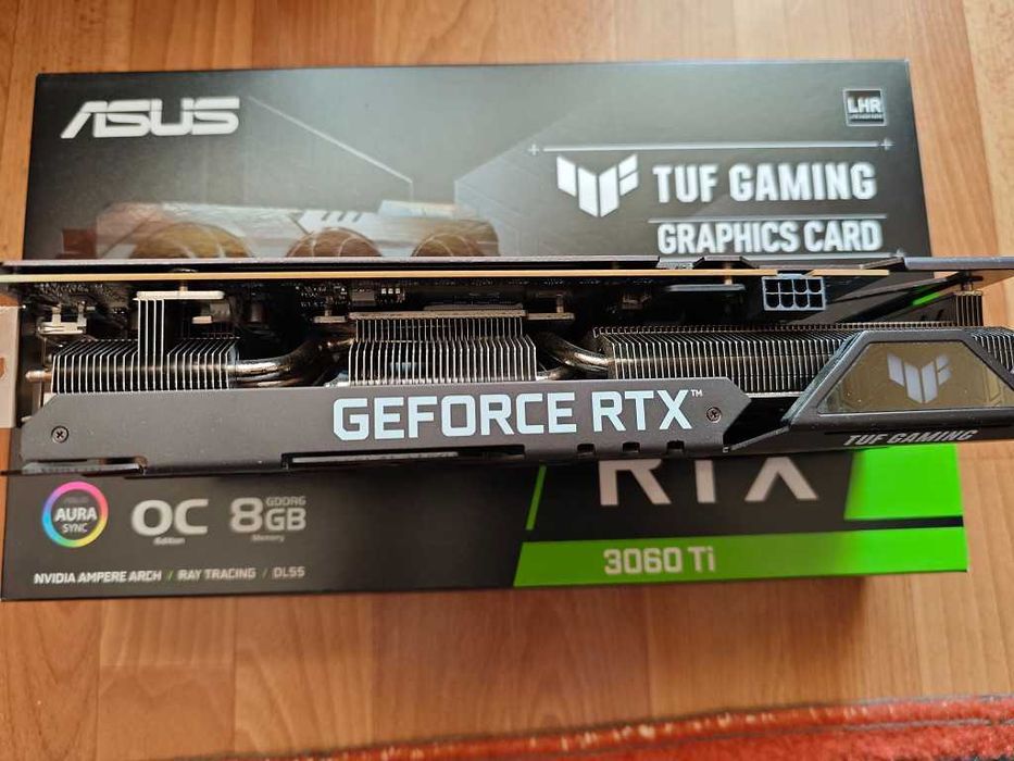 Відеокарта ASUS TUF Gaming GeForce RTX 3060 Ті 8g