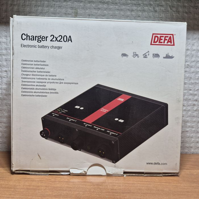 Ladowarka Defa charger 2x20a