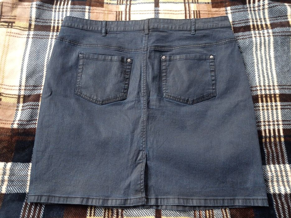 Юбка джинсовая р.54